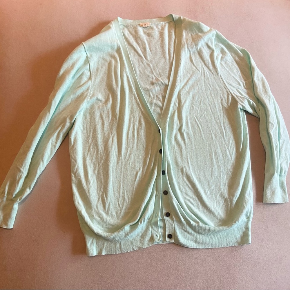 JCREW Button Up Sweater